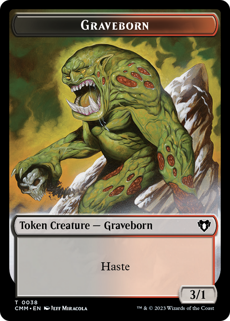 Thopter // Graveborn Double-Sided Token [Commander Masters Tokens] | L.A. Mood Comics and Games