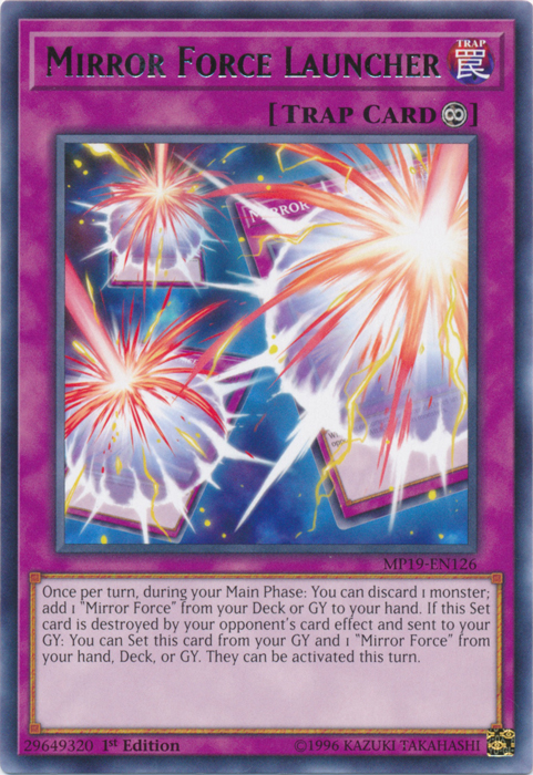 Mirror Force Launcher [MP19-EN126] Rare | L.A. Mood Comics and Games