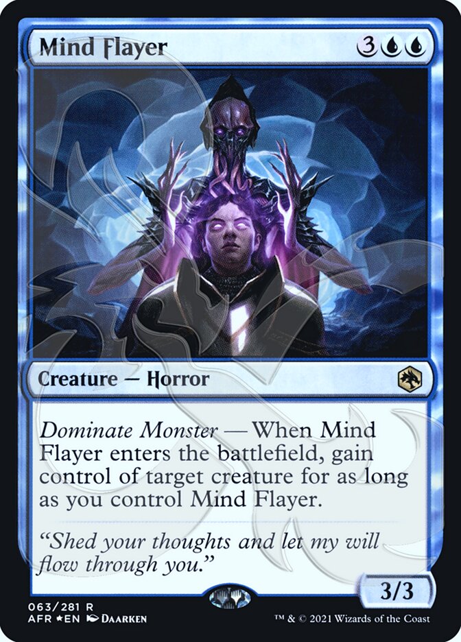 Mind Flayer (Ampersand Promo) [Dungeons & Dragons: Adventures in the Forgotten Realms Promos] | L.A. Mood Comics and Games