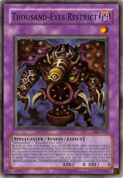 Thousand-Eyes Restrict [DL1-001] Super Rare | L.A. Mood Comics and Games