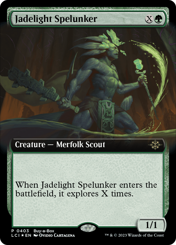 Jadelight Spelunker (Extended Art) (Buy-A-Box) [The Lost Caverns of Ixalan Promos] | L.A. Mood Comics and Games