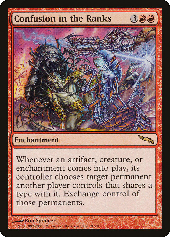 Confusion in the Ranks [Mirrodin] | L.A. Mood Comics and Games