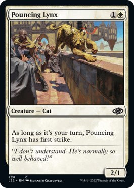 Pouncing Lynx [Jumpstart 2022] | L.A. Mood Comics and Games