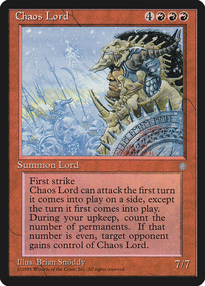 Chaos Lord [Ice Age] | L.A. Mood Comics and Games