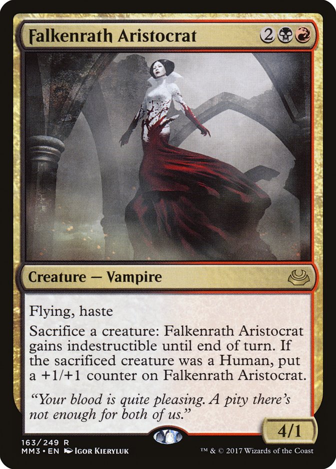 Falkenrath Aristocrat [Modern Masters 2017] | L.A. Mood Comics and Games