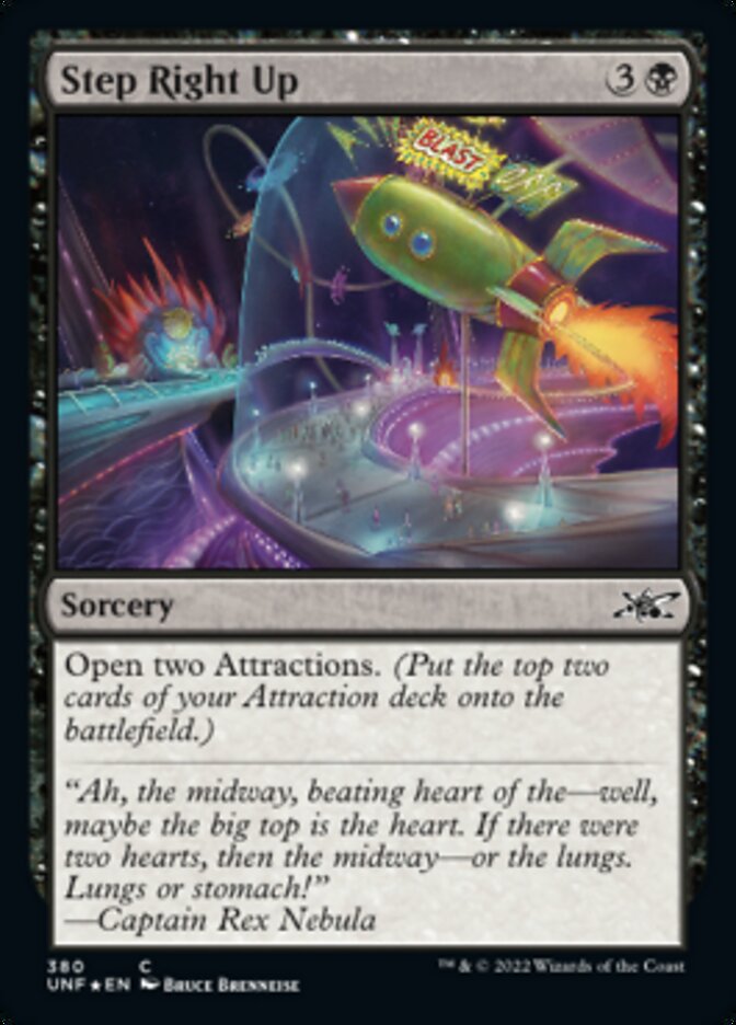 Step Right Up (Galaxy Foil) [Unfinity] | L.A. Mood Comics and Games