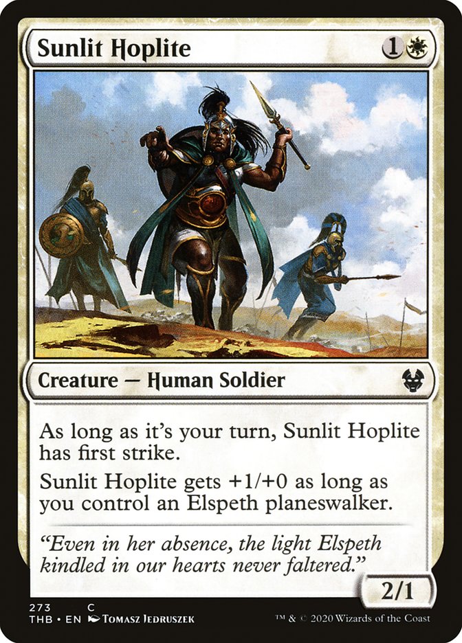 Sunlit Hoplite [Theros Beyond Death] | L.A. Mood Comics and Games