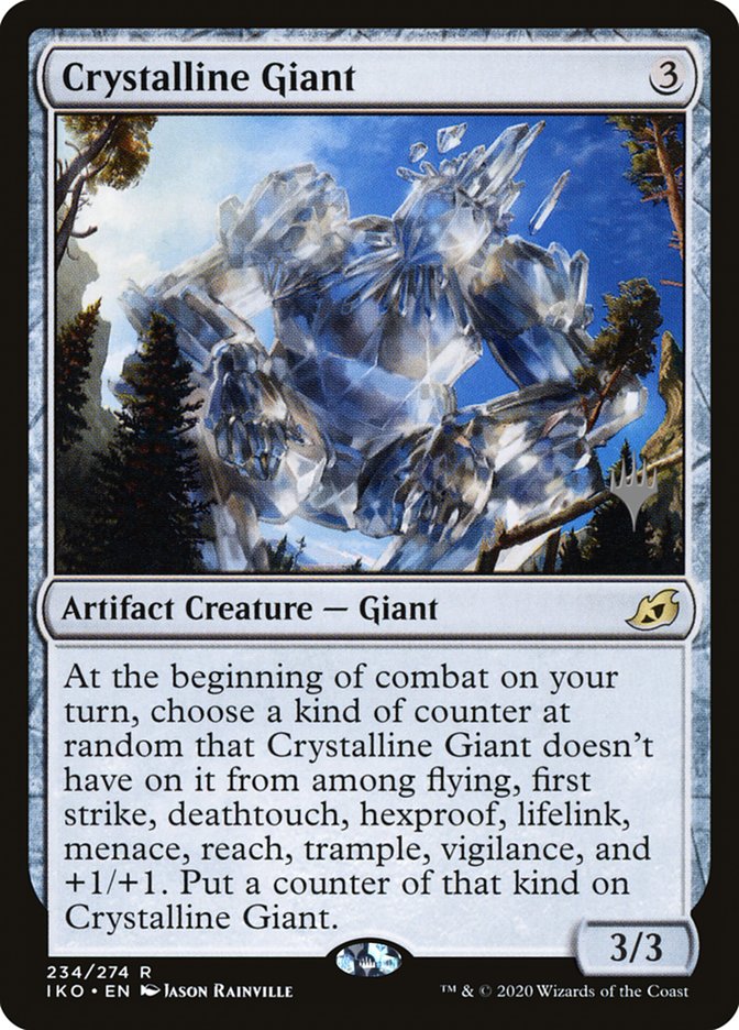 Crystalline Giant (Promo Pack) [Ikoria: Lair of Behemoths Promos] | L.A. Mood Comics and Games