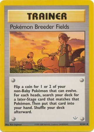 Pokemon Breeder Fields (62/64) [Neo Revelation Unlimited] | L.A. Mood Comics and Games