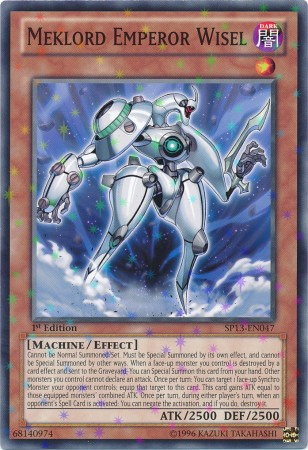 Meklord Emperor Wisel [SP13-EN047] Starfoil Rare | L.A. Mood Comics and Games