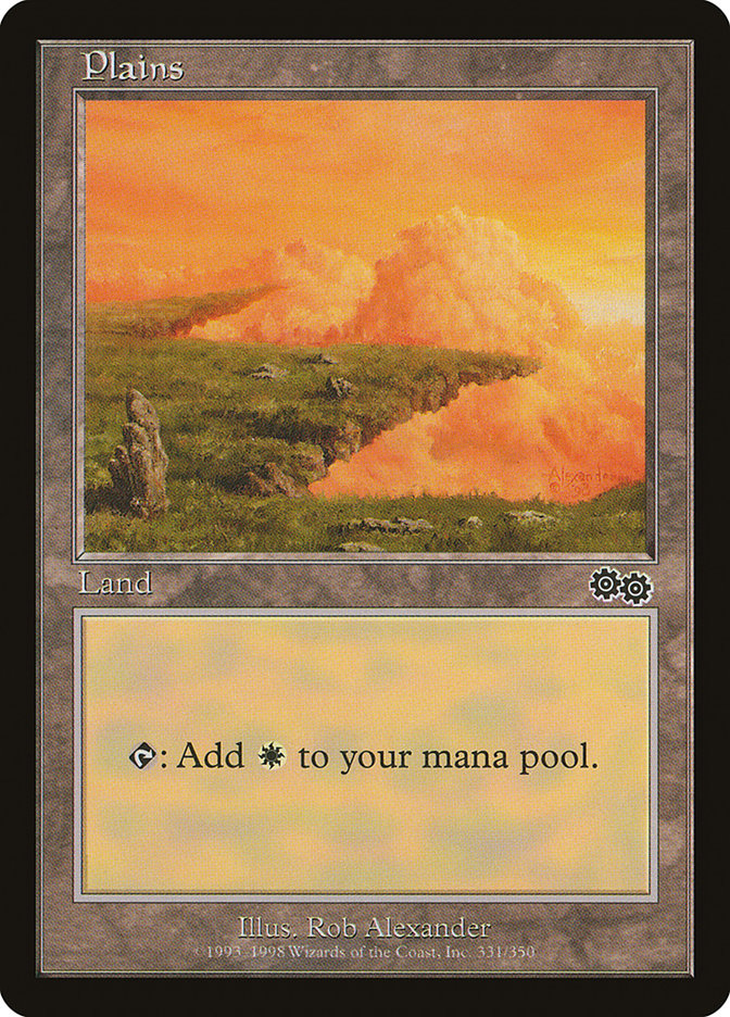 Plains (331) [Urza's Saga] | L.A. Mood Comics and Games