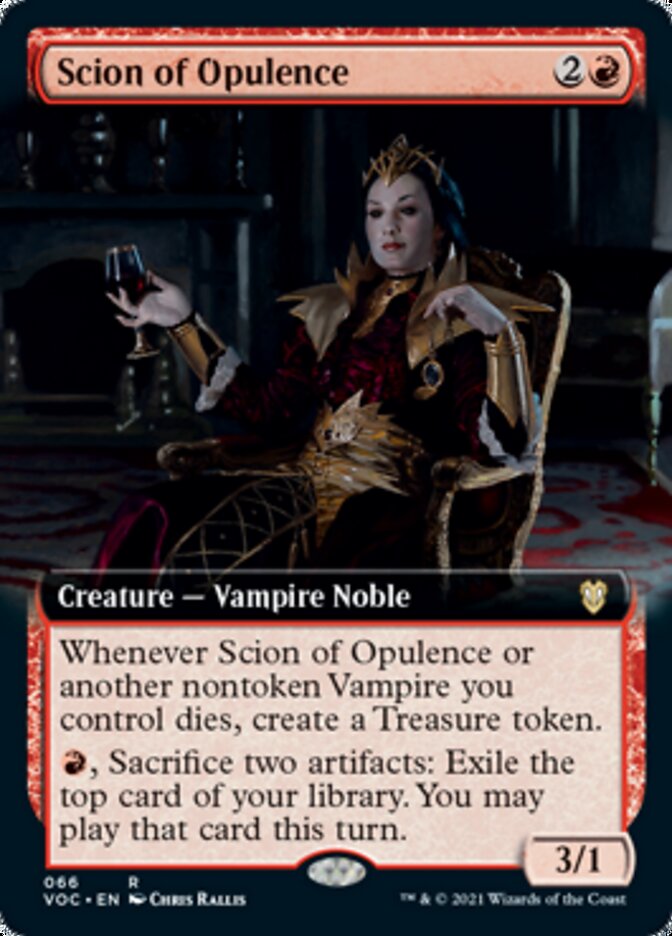 Scion of Opulence (Extended Art) [Innistrad: Crimson Vow Commander] | L.A. Mood Comics and Games