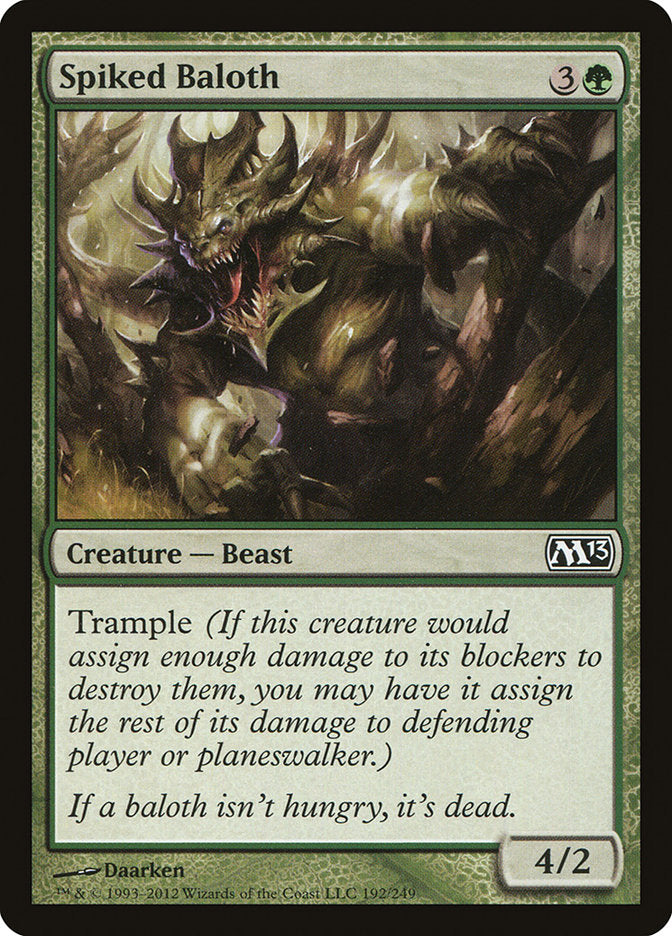 Spiked Baloth [Magic 2013] | L.A. Mood Comics and Games
