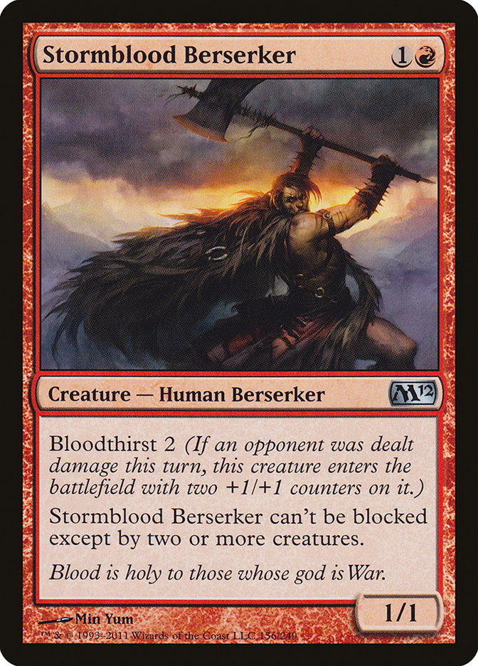 Stormblood Berserker [Magic 2012] | L.A. Mood Comics and Games