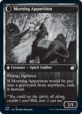 Mourning Patrol // Morning Apparition [Innistrad: Double Feature] | L.A. Mood Comics and Games