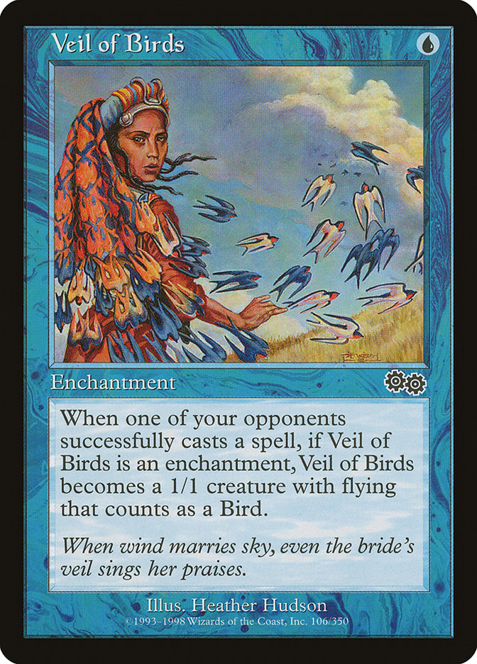 Veil of Birds [Urza's Saga] | L.A. Mood Comics and Games