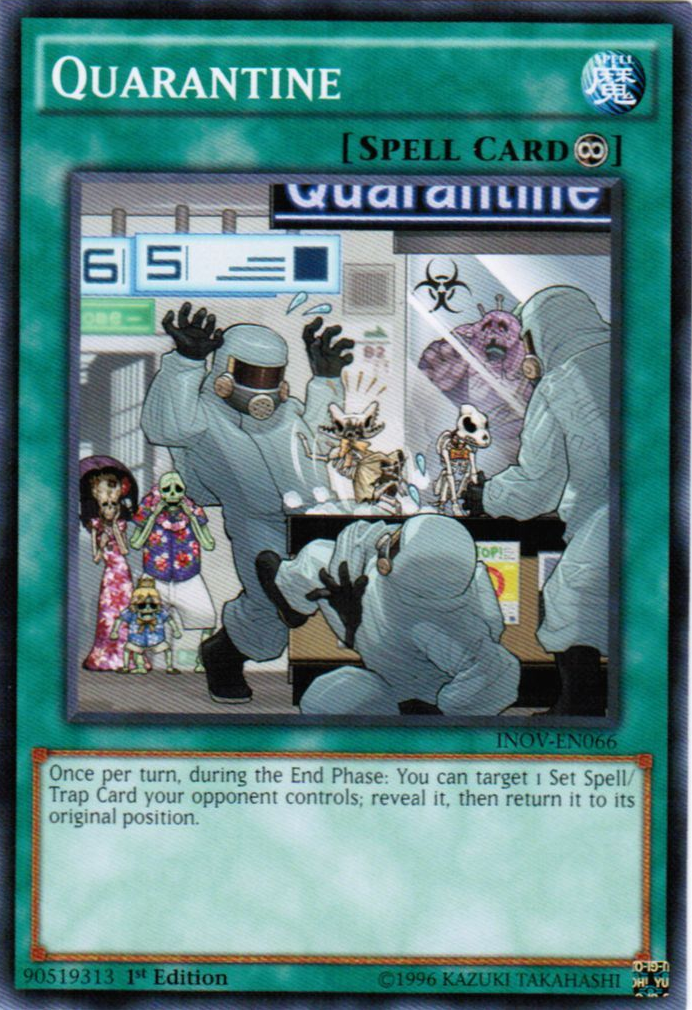 Quarantine [INOV-EN066] Common | L.A. Mood Comics and Games