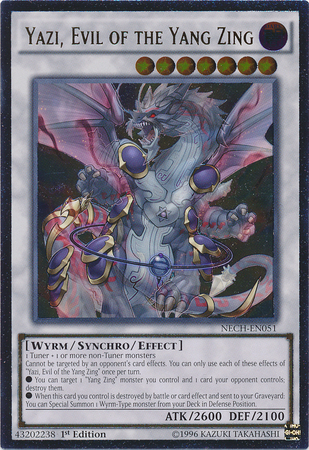 Yazi, Evil of the Yang Zing [NECH-EN051] Ultimate Rare | L.A. Mood Comics and Games