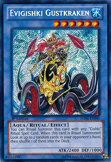 Evigishki Gustkraken [HA06-EN046] Secret Rare | L.A. Mood Comics and Games