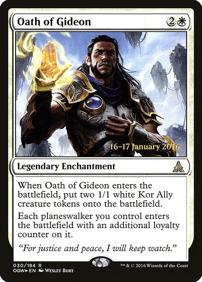 Oath of Gideon [Oath of the Gatewatch Prerelease Promos] | L.A. Mood Comics and Games