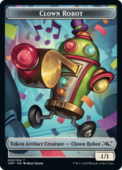 Clown Robot (003) // Balloon Double-Sided Token [Unfinity Tokens] | L.A. Mood Comics and Games