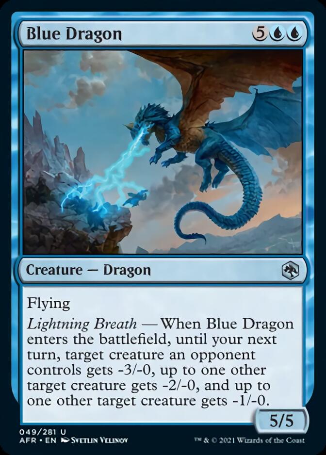 Blue Dragon [Dungeons & Dragons: Adventures in the Forgotten Realms] | L.A. Mood Comics and Games