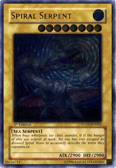 Spiral Serpent [STON-EN003] Ultimate Rare | L.A. Mood Comics and Games
