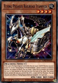 Flying Pegasus Railroad Stampede [LDS2-EN122] Common | L.A. Mood Comics and Games