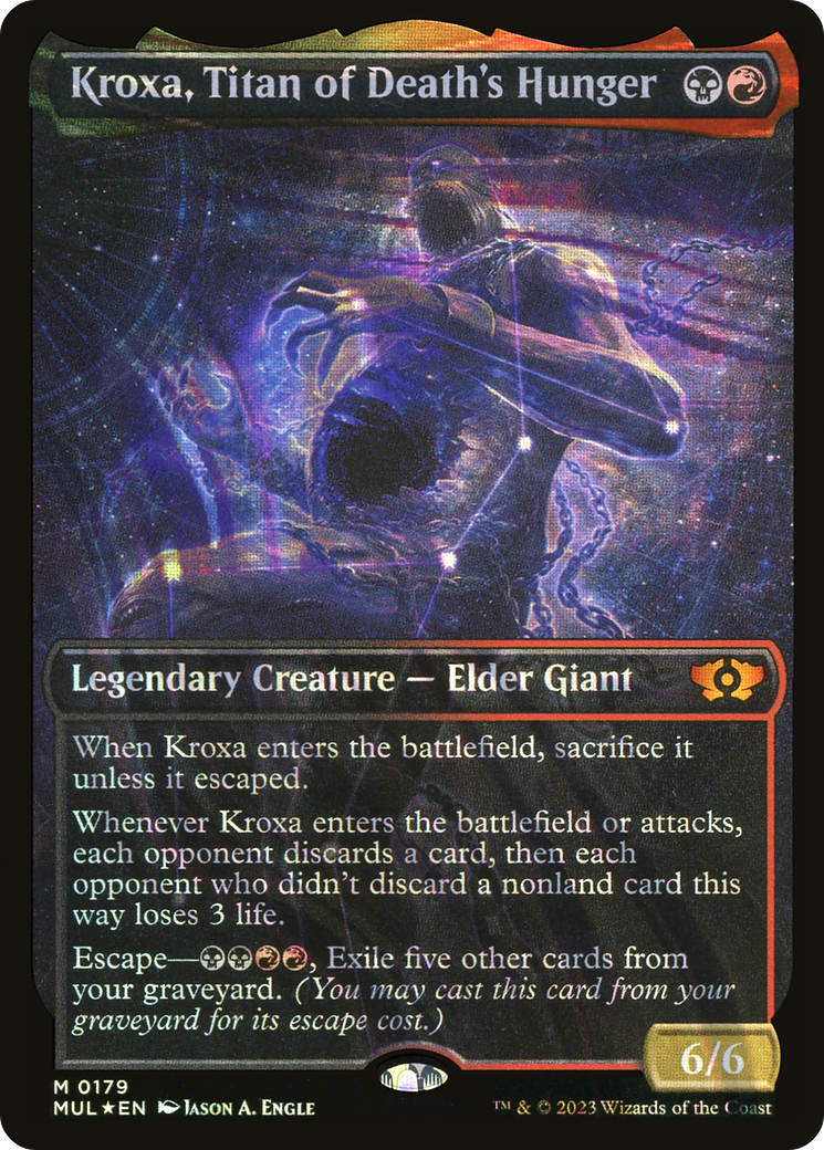 Kroxa, Titan of Death's Hunger (Halo Foil) [Multiverse Legends] | L.A. Mood Comics and Games