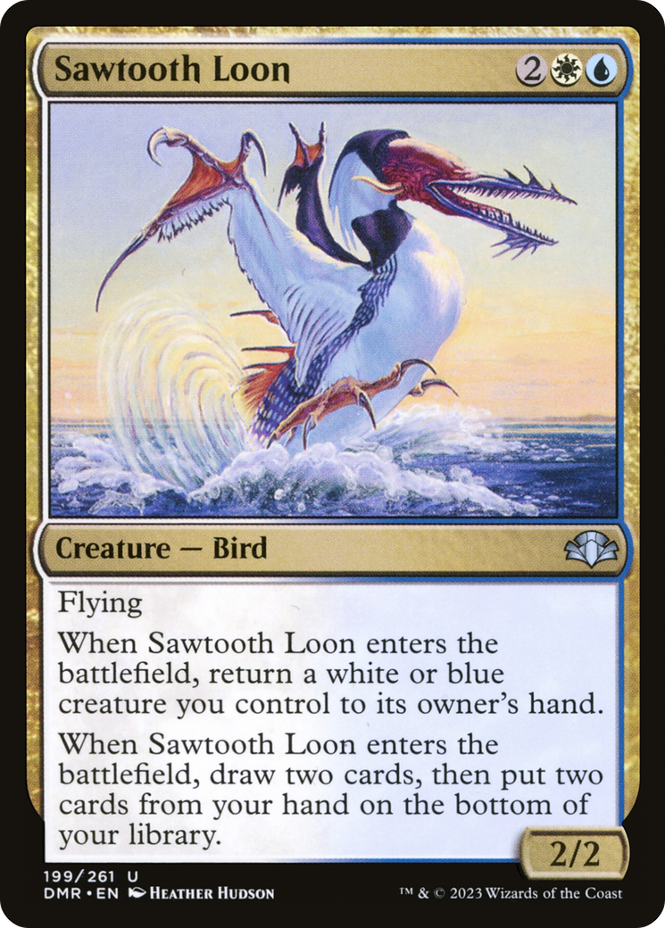 Sawtooth Loon [Dominaria Remastered] | L.A. Mood Comics and Games