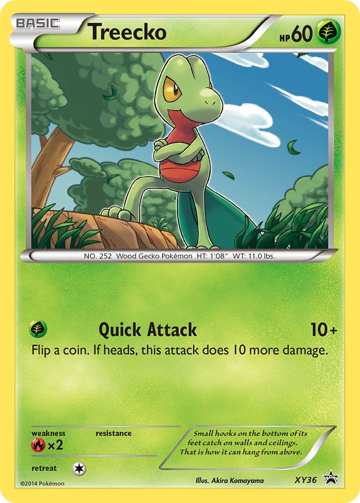 Treecko (XY36) [XY: Black Star Promos] | L.A. Mood Comics and Games