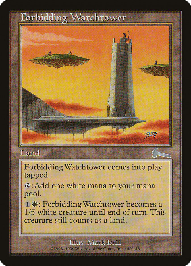 Forbidding Watchtower [Urza's Legacy] | L.A. Mood Comics and Games