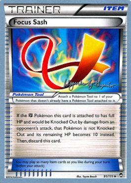 Focus Sash (91/111) (Primal Groudon - Alejandro Ng-Guzman) [World Championships 2015] | L.A. Mood Comics and Games