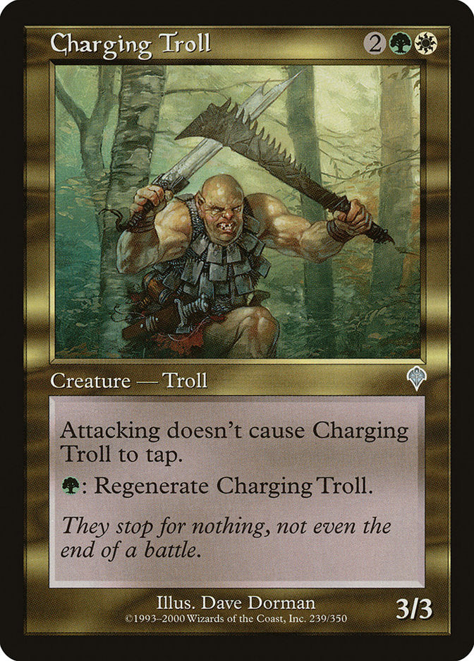 Charging Troll [Invasion] | L.A. Mood Comics and Games