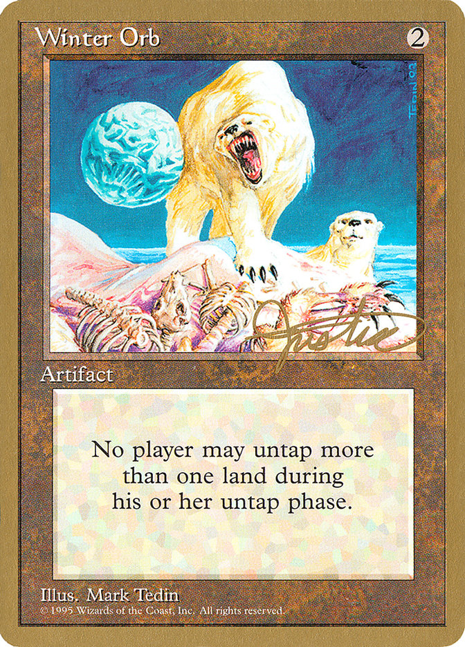 Winter Orb (Mark Justice) [Pro Tour Collector Set] | L.A. Mood Comics and Games