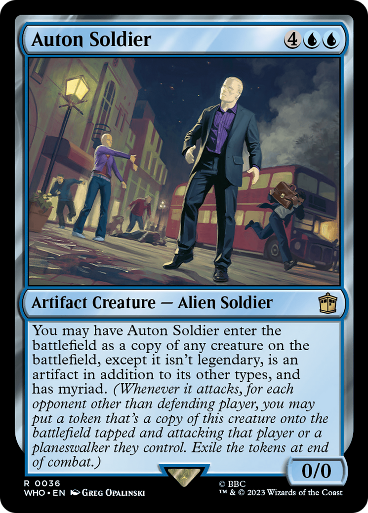 Auton Soldier [Doctor Who] | L.A. Mood Comics and Games