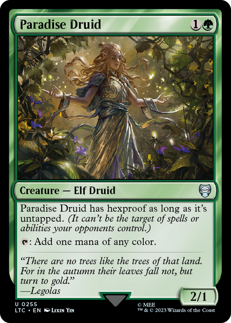 Paradise Druid [The Lord of the Rings: Tales of Middle-Earth Commander] | L.A. Mood Comics and Games