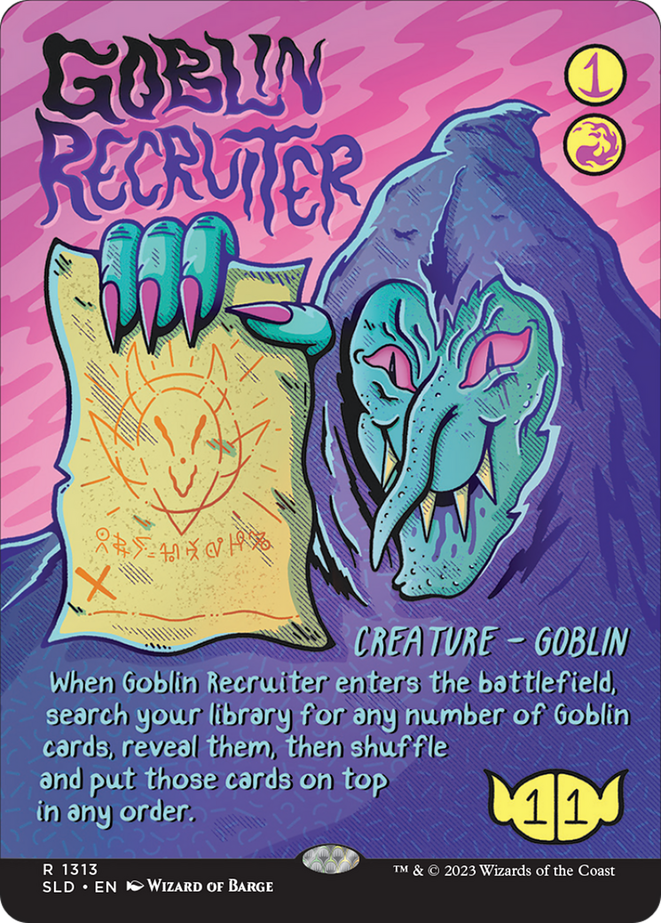 Goblin Recruiter (Rainbow Foil) [Secret Lair Drop Series] | L.A. Mood Comics and Games