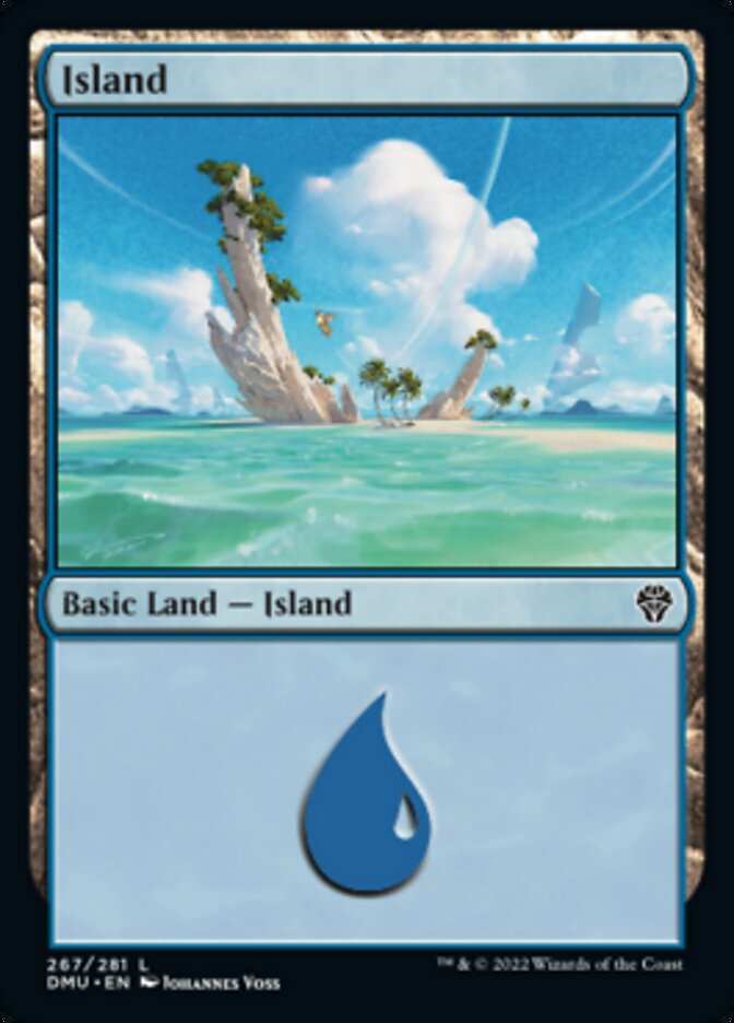 Island (267) [Dominaria United] | L.A. Mood Comics and Games