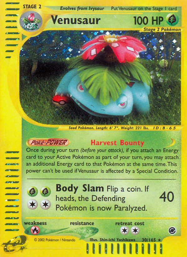 Venusaur (30/165) [Expedition: Base Set] | L.A. Mood Comics and Games