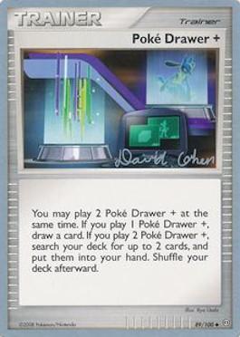 Poke Drawer + (89/100) (Stallgon - David Cohen) [World Championships 2009] | L.A. Mood Comics and Games