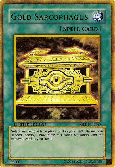 Gold Sarcophagus [GLD2-EN040] Gold Rare | L.A. Mood Comics and Games