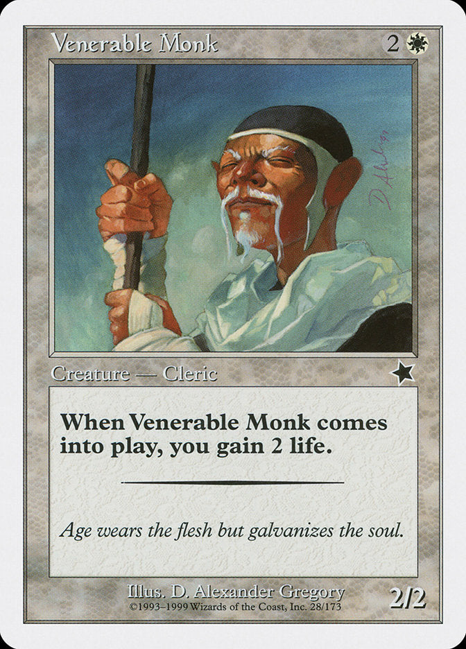 Venerable Monk [Starter 1999] | L.A. Mood Comics and Games