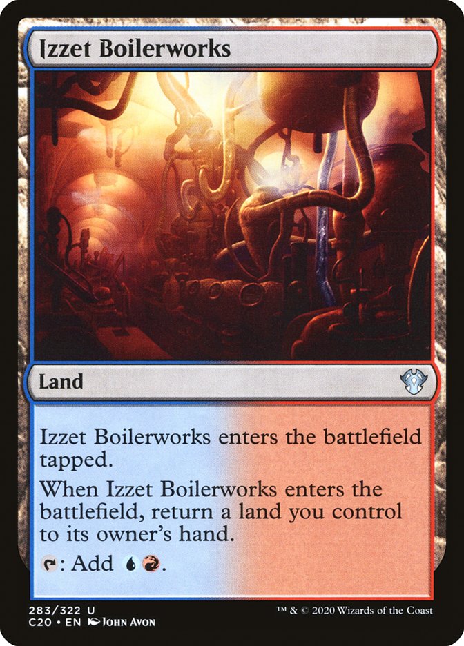 Izzet Boilerworks [Commander 2020] | L.A. Mood Comics and Games