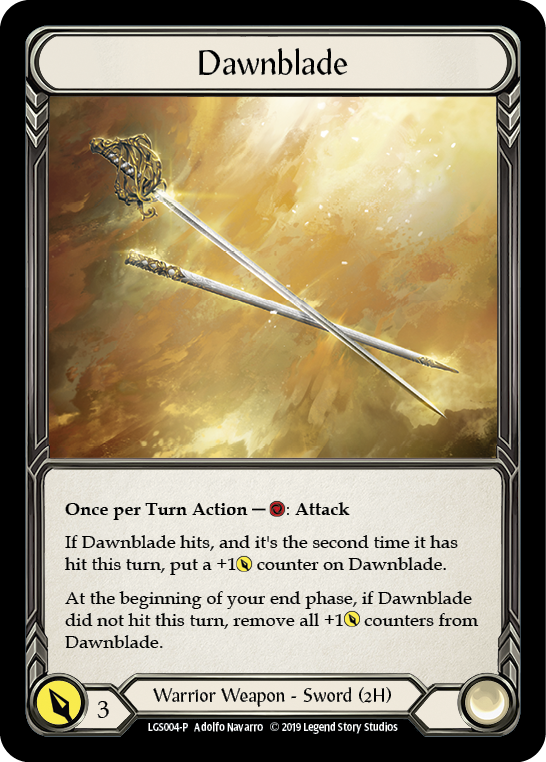 Dawnblade [LGS004-P] (Promo)  1st Edition Cold Foil | L.A. Mood Comics and Games