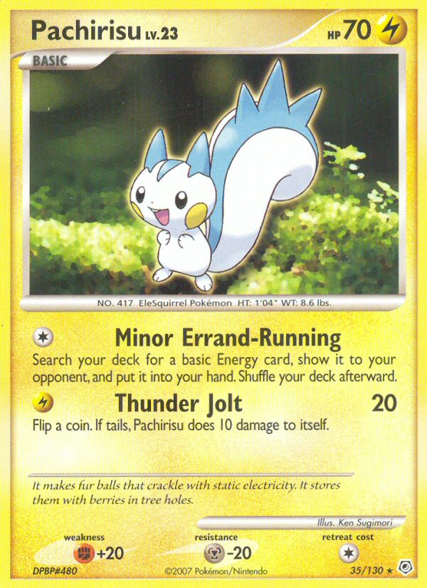 Pachirisu (35/130) [Diamond & Pearl: Base Set] | L.A. Mood Comics and Games