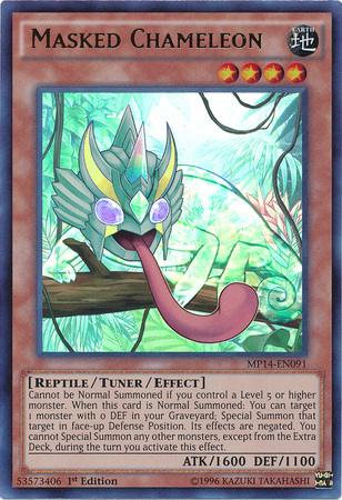 Masked Chameleon [MP14-EN091] Ultra Rare | L.A. Mood Comics and Games