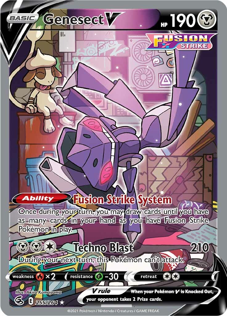 Genesect V (255/264) [Sword & Shield: Fusion Strike] | L.A. Mood Comics and Games