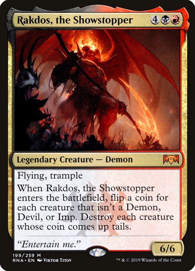 Rakdos, the Showstopper [Ravnica Allegiance] | L.A. Mood Comics and Games