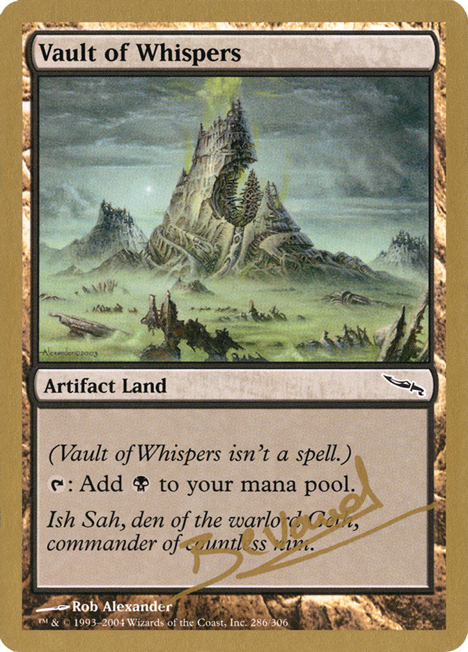 Vault of Whispers (Manuel Bevand) [World Championship Decks 2004] | L.A. Mood Comics and Games